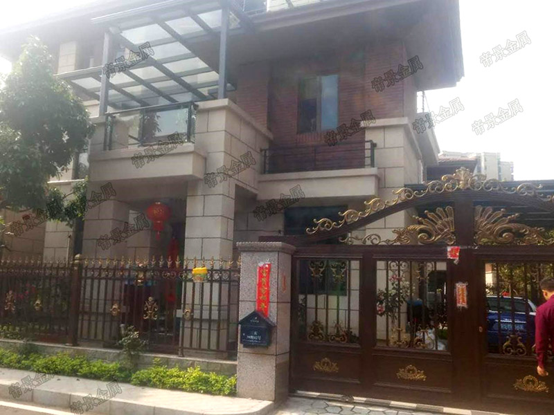 碧桂園周總定制帝景園鋁藝圍欄 碧桂園周總定制帝景園鋁藝圍欄